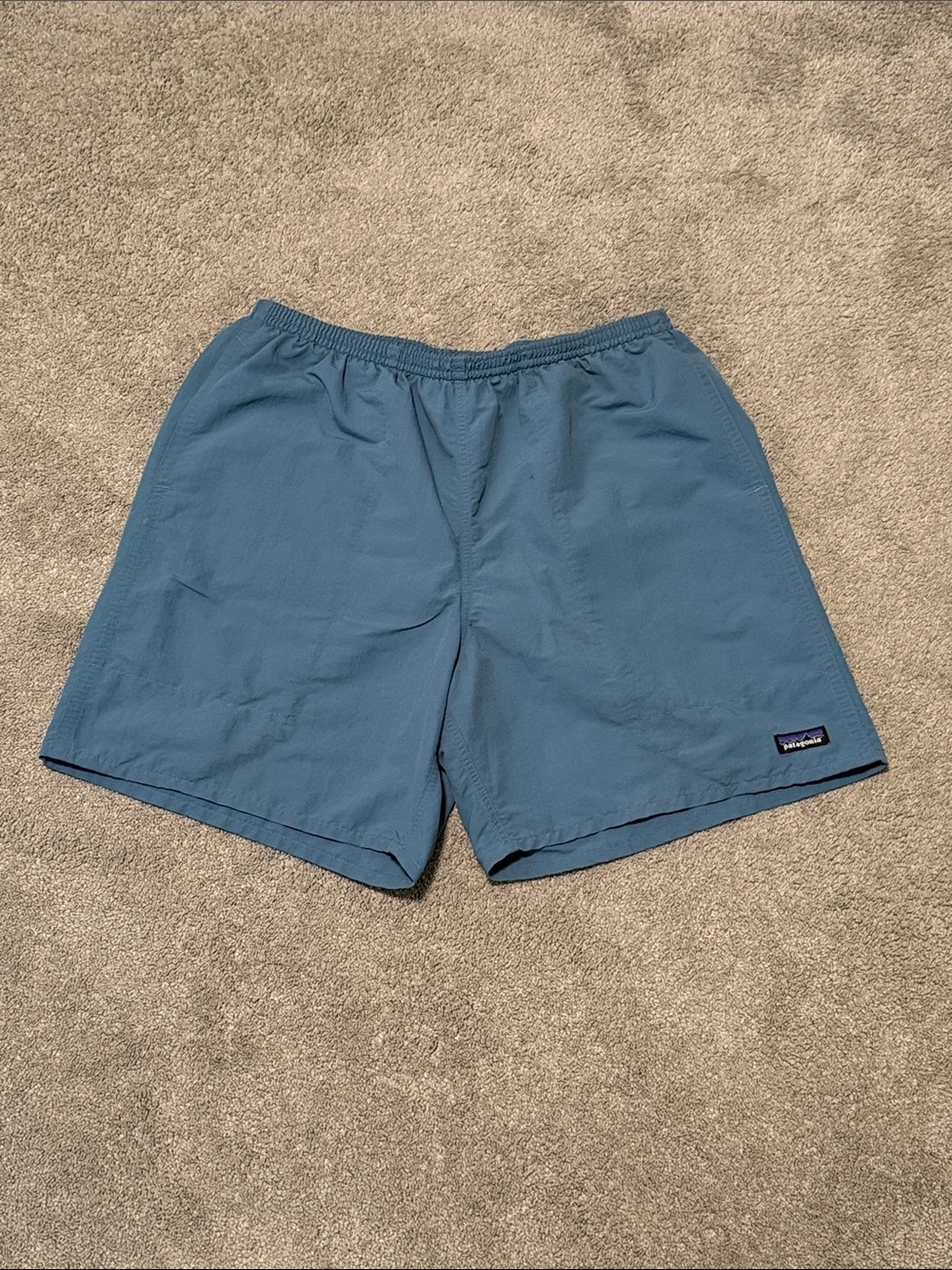 Patagonia Baggies Longs - 7” Size Large Pigeon Blue